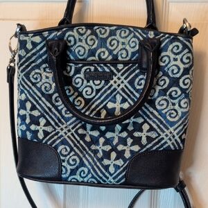 Vera Bradley Stylish Blue Patterned Handbag